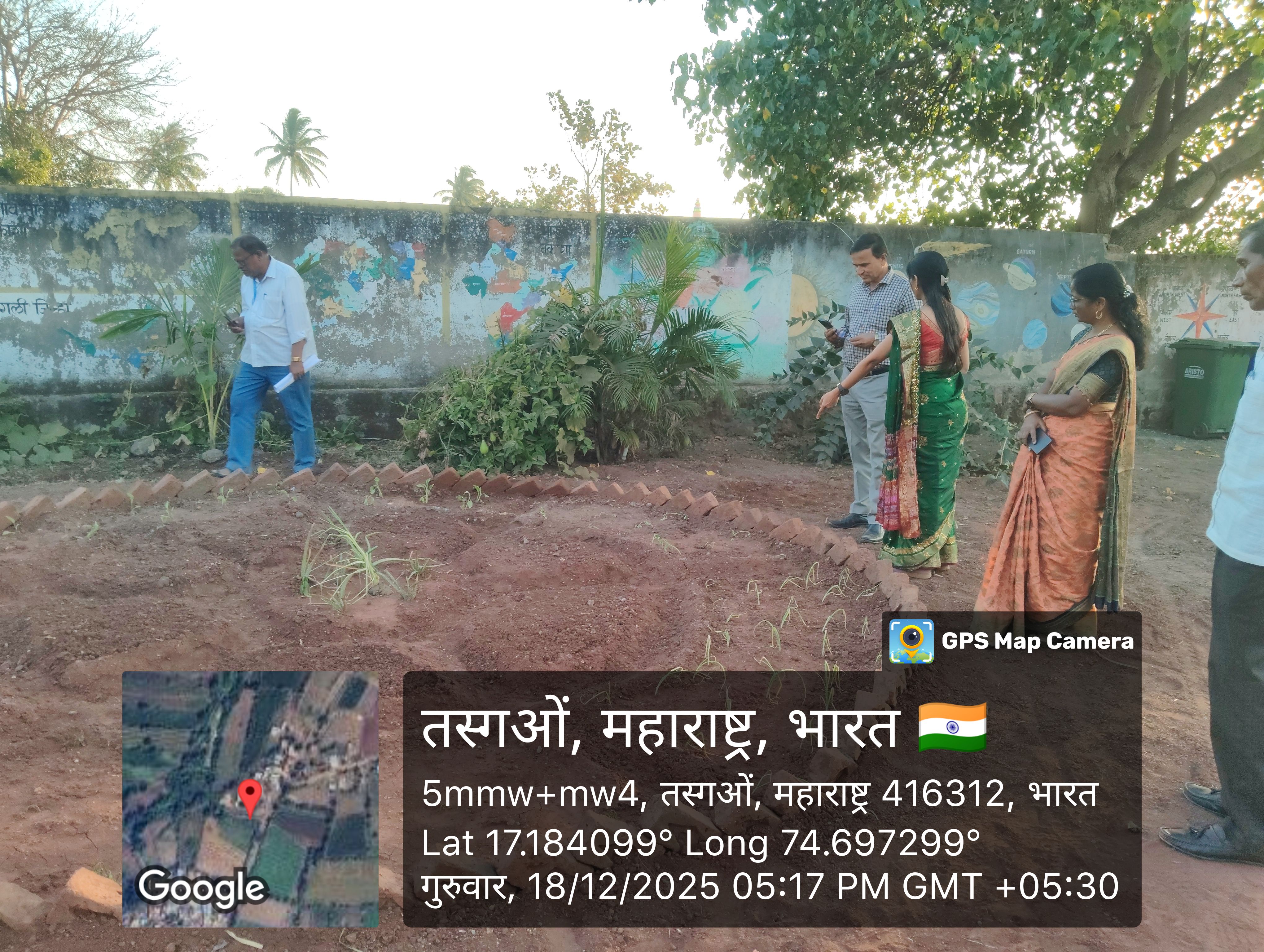 मा.गटविकास अधिकारी गाव भेट